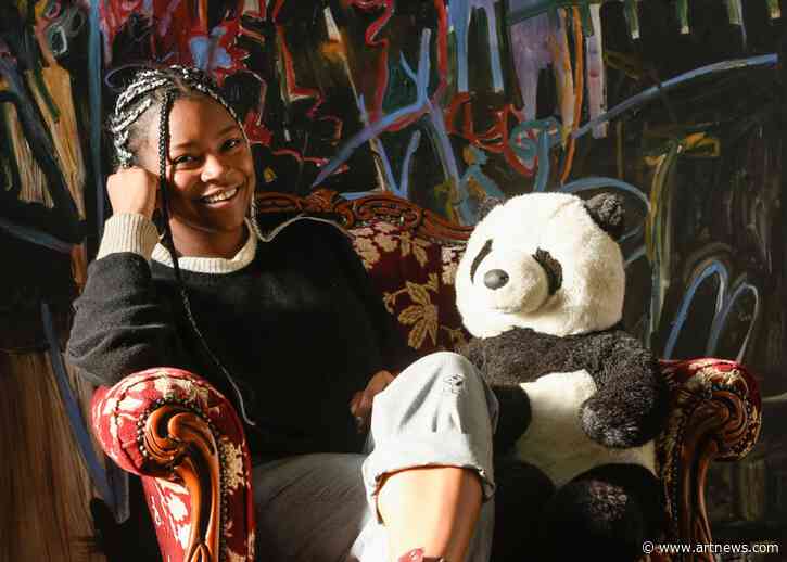 Gagosian Takes on Fast-Rising Abstract Artist Jadé Fadojutimi