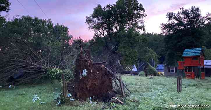 Bowie Picks Up The Pieces After Possible Tornado Leaves Trail Of Damage