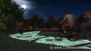 Elizabeth River Trail to get glow-in-the-dark section at Norfolk's Jeff Robertson Park - 13newsnow.com WVEC