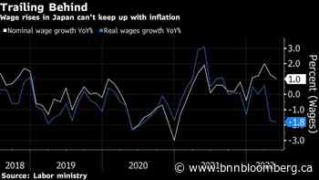Japan's Paychecks Trail Inflation, Suggesting Cap on Spending - BNN
