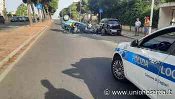 Incidente a Cagliari, auto si ribalta - L'Unione Sarda.it