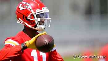 Chiefs' Marquez Valdes-Scantling off to a good start with Patrick Mahomes