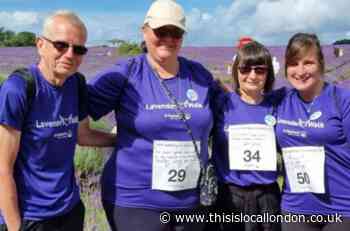 St Raphael's Lavender Memory Walk raises over £33,000 since launch
