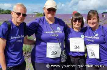St Raphael's Lavender Memory Walk raises over £33,000 since launch