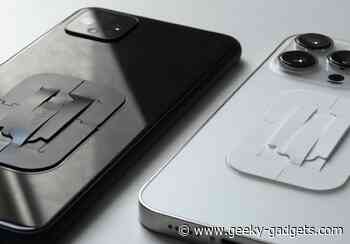 goBelt C1 phone grip and stand is just 1mm thick