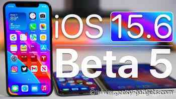 iOS 15.6 Beta 5, What’s new (Video)