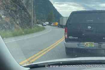UPDATE: Collision causes delays on Highway 1 west of Sorrento – Vernon Morning Star - Vernon Morning Star