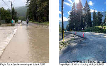 Flood conditions improve greatly overnight in Spallumcheen - Vernon News - Castanet.net