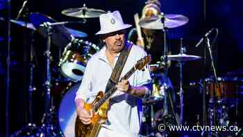 Carlos Santana suffered heat exhaustion during a Michigan concert