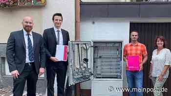 Vertragsunterzeichnung: Das Giga-Bit-Zeitalter bricht in Bischofsheim an - Main-Post