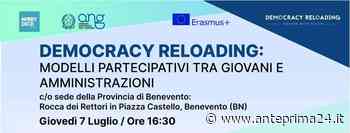 Il tour di 'Democracy Reloading' approda a Benevento - anteprima24.it