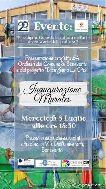 Domani inaugurazione del murales realizzato dagli ospiti del SAI di Benevento - Lab TV Lab TV - LabTV