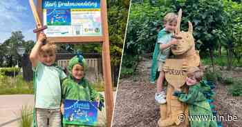 Nieuwe Drakenwandeling combineert beweging en leesplezier | Dessel | hln.be - Het Laatste Nieuws