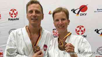 Karate-DM der Masters: Bockhorner Duo holt Doppel-Bronze - Nordwest-Zeitung