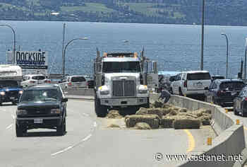 Load of hay lost on Bridge Hill - Kelowna News - Castanet.net
