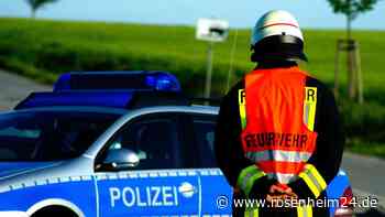 Leichtflugzeug bei Tuntenhausen abgestürzt: Rettungskräfte im Großeinsatz