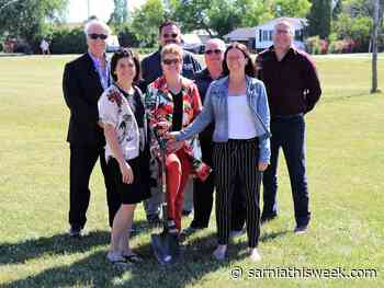 Ground broken on new Corunna skate park | Sarnia & Lambton County This Week - Sarnia and Lambton County This Week