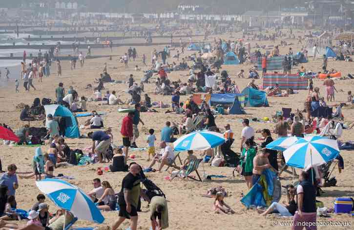 UK weather: Britain set to be hotter than Monaco this weekend before temperatures soar to 30C - The Independent