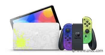 Nintendo Switch OLED Is Getting a Colorful Splatoon 3 Edition on Aug. 26     - CNET
