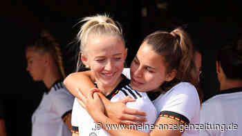 DFB-Kickerin Oberdorf stellt Nationalelf vor: „Alex Popp hört Malle-Musik“