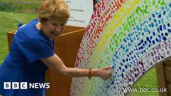 Rainbow mural to celebrate NHS day unveiled in Coventry