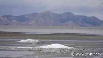 Great Salt Lake is 'in trouble' as level falls to lowest on record for second year in a row