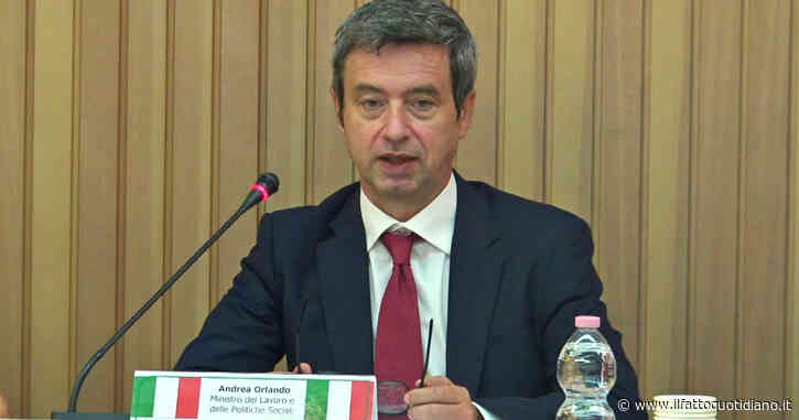 Salario minimo, Orlando: “Attendo la risposta dalle forze politiche e sociali. La mia proposta non è risolutiva, ma è un primo passo”
