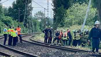 Essen: Schwerer Unfall am Gleis – Mann mit Hubschrauber in Klinik - DER WESTEN