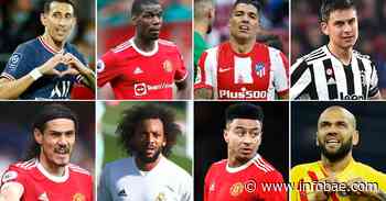 19 estrellas del fútbol mundial que se convirtieron en agentes libres - Infobae America