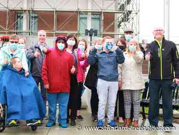 Flag raising at Cornwall city hall kicks off Community Living Month - Cornwall Standard-Freeholder