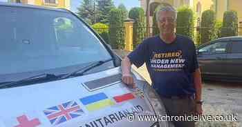 The County Durham granddad risking his life to deliver aid to the people of Ukraine - Chronicle Live