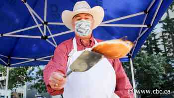 Stampede breakfast fans licking their lips in anticipation