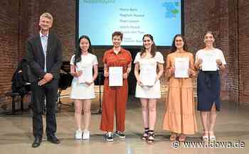 Talent im Land Bayern - Stipendium für Schülerin des Gymnasiums Mainburg - idowa
