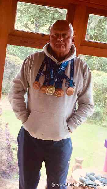 Martin is a Master as he picks up eight medals - The Bolton News