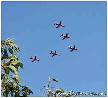 Red Arrows will fly over Bolton on Saturday - The Bolton News