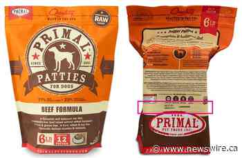 Primal Pet Foods Voluntary Recalls a Single Lot of Raw Frozen Patties Beef Formula Due to Potential Contamination with Listeria Monocytogenes