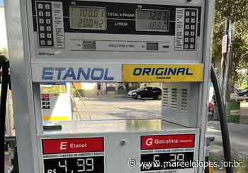 Gasolina já é vendida a R$ 6,39 em Cataguases e deve cair mais - Marcelo Lopes|