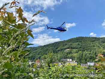 Staunende Blicke in den Himmel über Altena: Spektakulärer Hubschrauber-Einsatz - www.lokalkompass.de