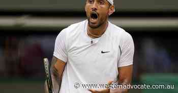 Kyrgios blasts into Wimbledon semi-finals - Western Advocate