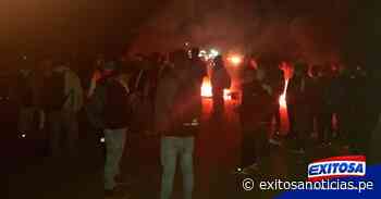 Chiclayo: reportan bloqueo de carreteras en el distrito de Olmos en el primer día de paro de transportistas públicos - Exitosa Noticias