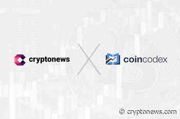 Cryptocurrency Price Tracking Platform CoinCodex Integrates Cryptonews.com as a Trusted Newsfeed Source - Cryptonews