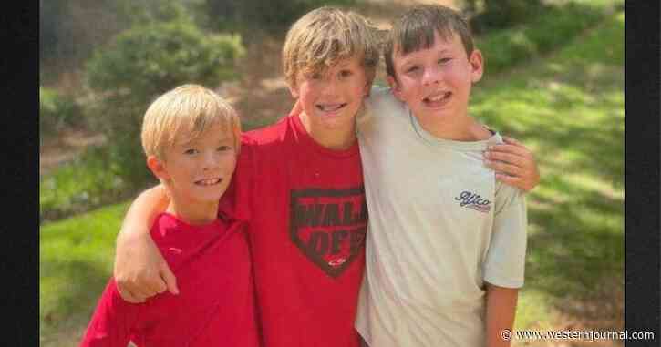 Twin 10-Year-Old Boys Save Drowning Dad: 'Jesus Was Standing Right Behind Us the Whole Time'