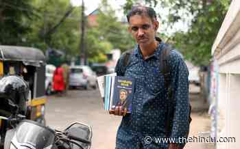 Dileep S has been a travelling vendor of books for 23 years - The Hindu