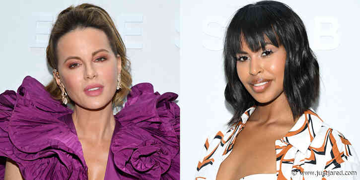 Kate Beckinsale is All About Ruffles At Elie Saab's Fashion Show in Paris