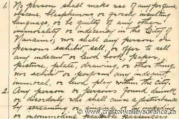 BC city repeals 130-year-old bylaw banning drunken singing – Creston Valley Advance - Creston Valley Advance