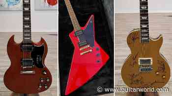 Angus Young, Lzzy Hale, Slash, Joe Perry and Richie Faulkner-signed Gibsons go up for charity auction - Guitar World