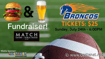 Kamloops Broncos hosting burger and beer fundraiser at Match - Kamloops News - Castanet.net
