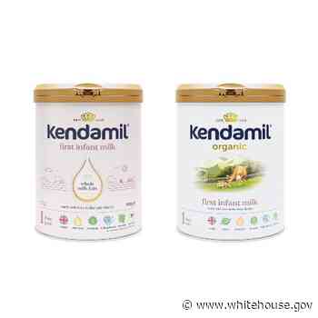 President Biden Announces Fifteenth Operation Fly Formula Mission - The White House