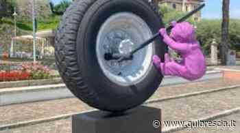 Clusane, vandalizzata un'opera di Johan Frisò - QuiBrescia.it