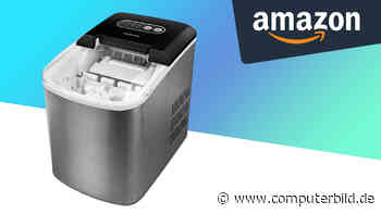 Amazon-Bestseller: Eiswürfelmaschine von Medion aus Edelstahl für etwa 120 Euro - COMPUTER BILD